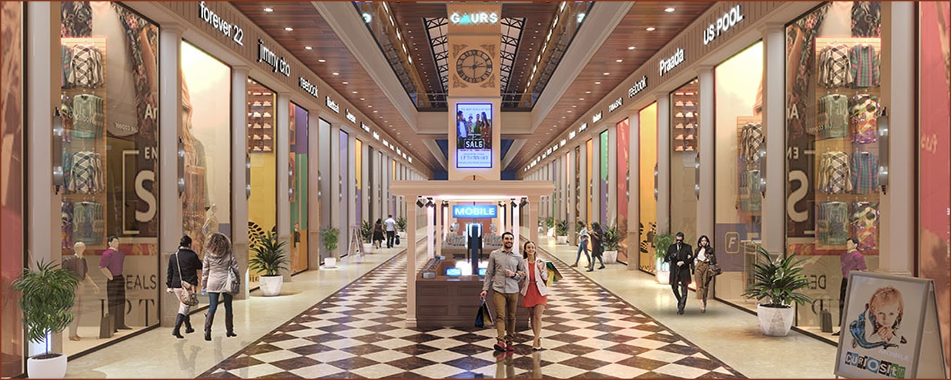 Gaur Aero Mall Ghaziabad